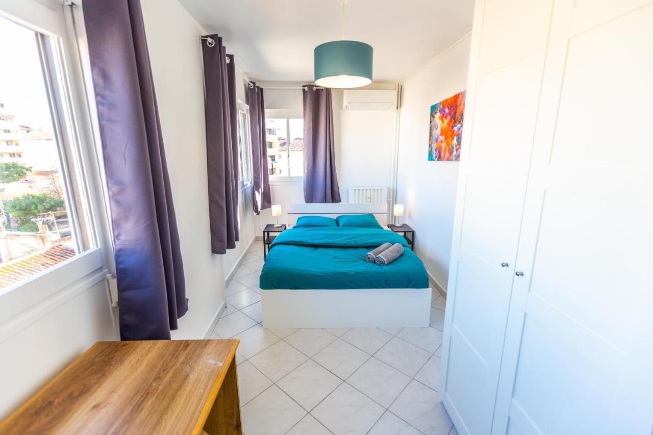 Superbe 100M2 - 2 Balcons - Proche Gare - Climatise Apartment Marseille Exterior photo